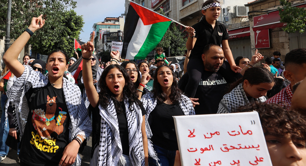 Video: Palestinians in occupied West Bank hold general strike in protest at Israeli crimes