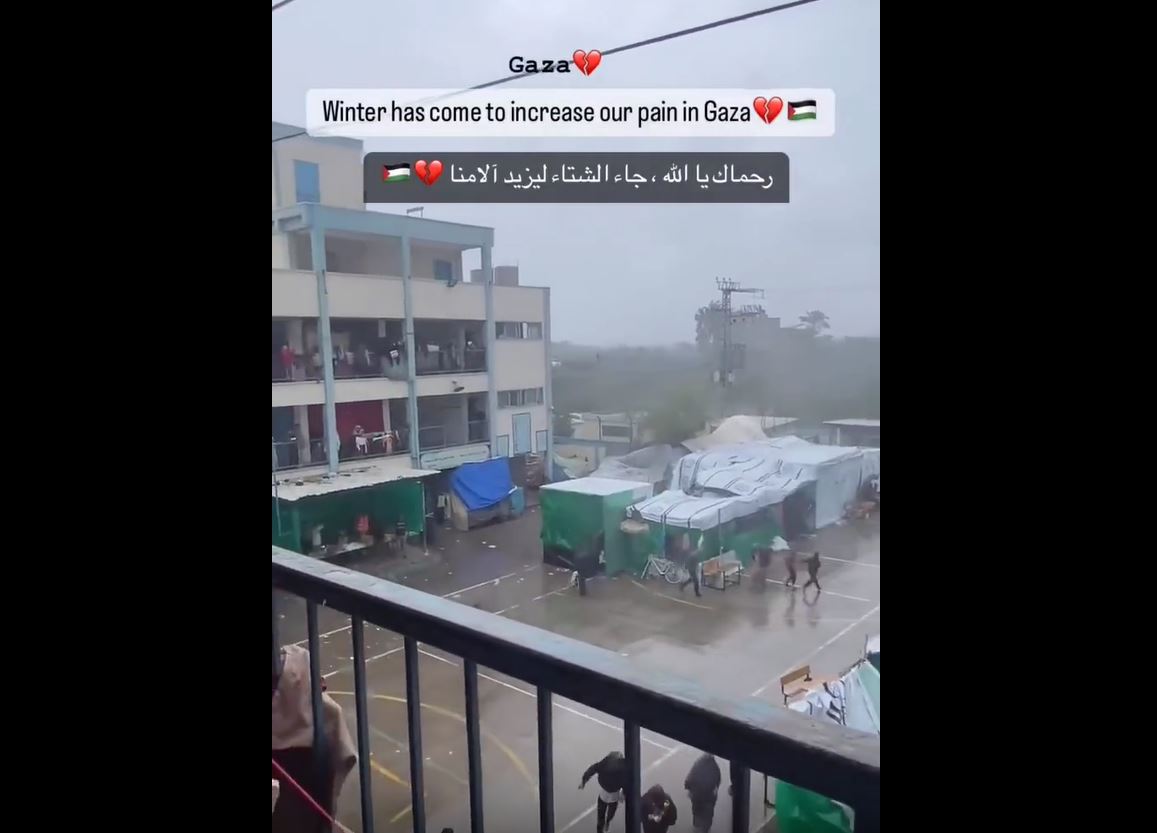 Video: Winter come, more suffering of displaced as result of ongoing Israeli genocide in Gaza