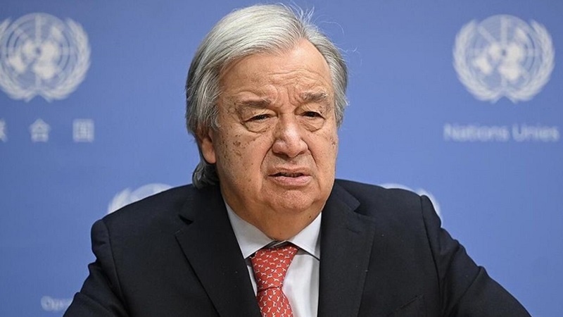 联合国秘书长要求立即停止犹太复国主义政权在加沙犯下的罪行 