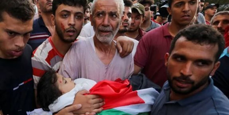 غزہ پر غاصب یہودی ریاست کی بمباریوں کے نتیجے میں فلسطینی شہداء کی تعداد 13300 ہوگئی