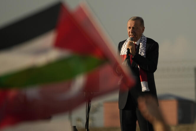 Président turc : Israël tente de briser le moral des Gazaouis en bombardant des hôpitaux
