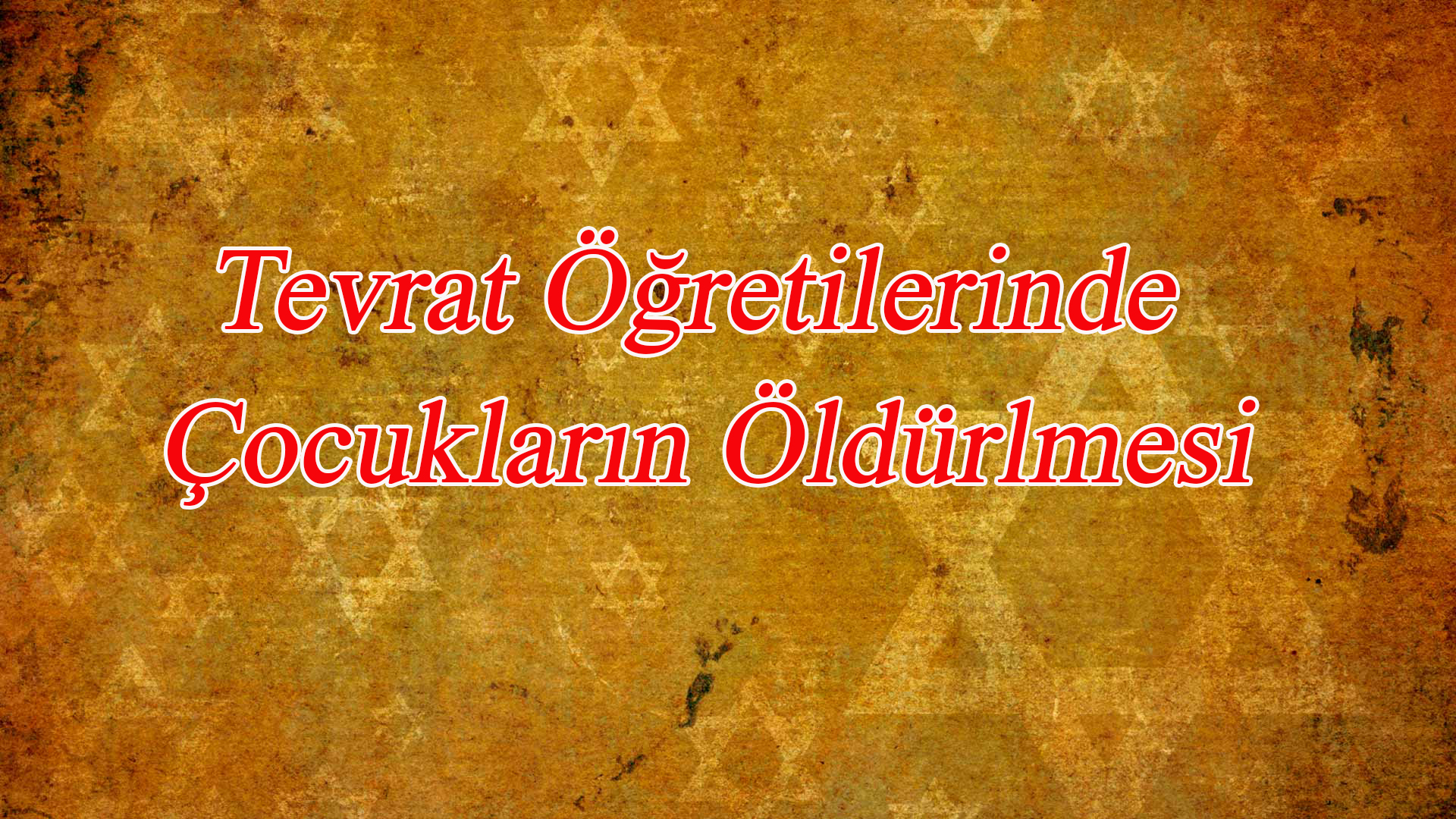 İsrail katliamlarının dini dayanağı ortaya çıktı..."Nefes alan her şeyi öldürün" + Foto /1