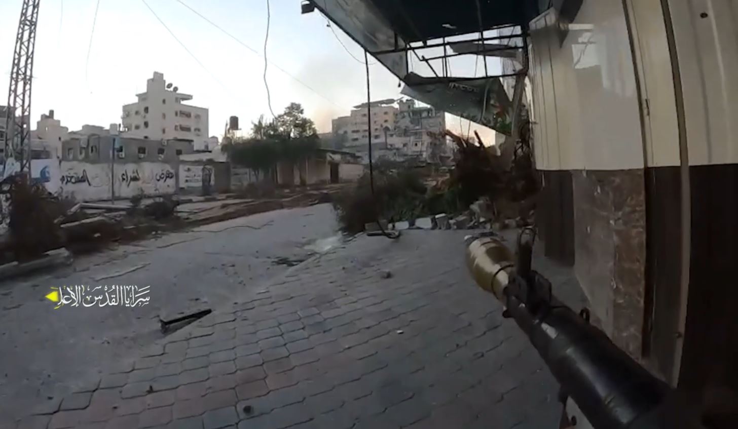 Video: Al-Quds brigades strongly attacks Zionist forces infiltrated to Gaza