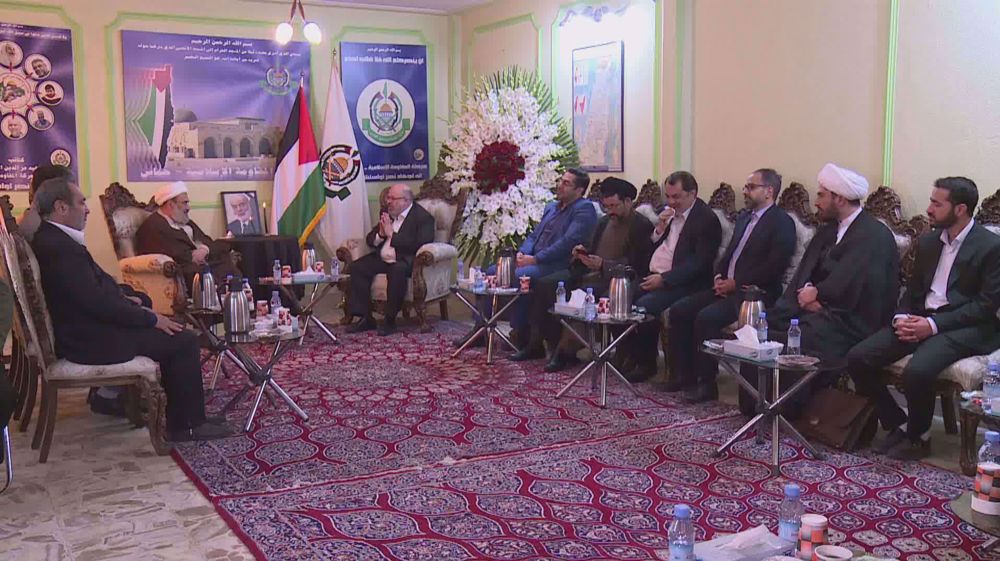 Video: Iran commemorates Palestinian parliament vice-speaker killed in Israeli raid on Gaza
