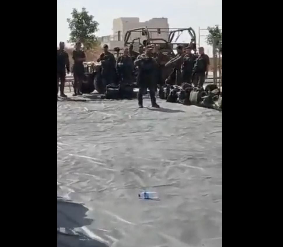 Video: Soldiers speaking American-accent, dressed in Israeli military uniforms before combat in Gaza