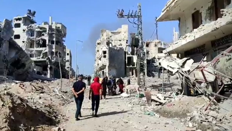 Nepregledne ruševine u Gazi (video)