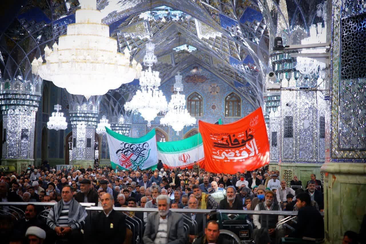 مسيرات تضامنية كبيرة في أرجاء إيران الإسلامي دعما للشعب الفلسطيني