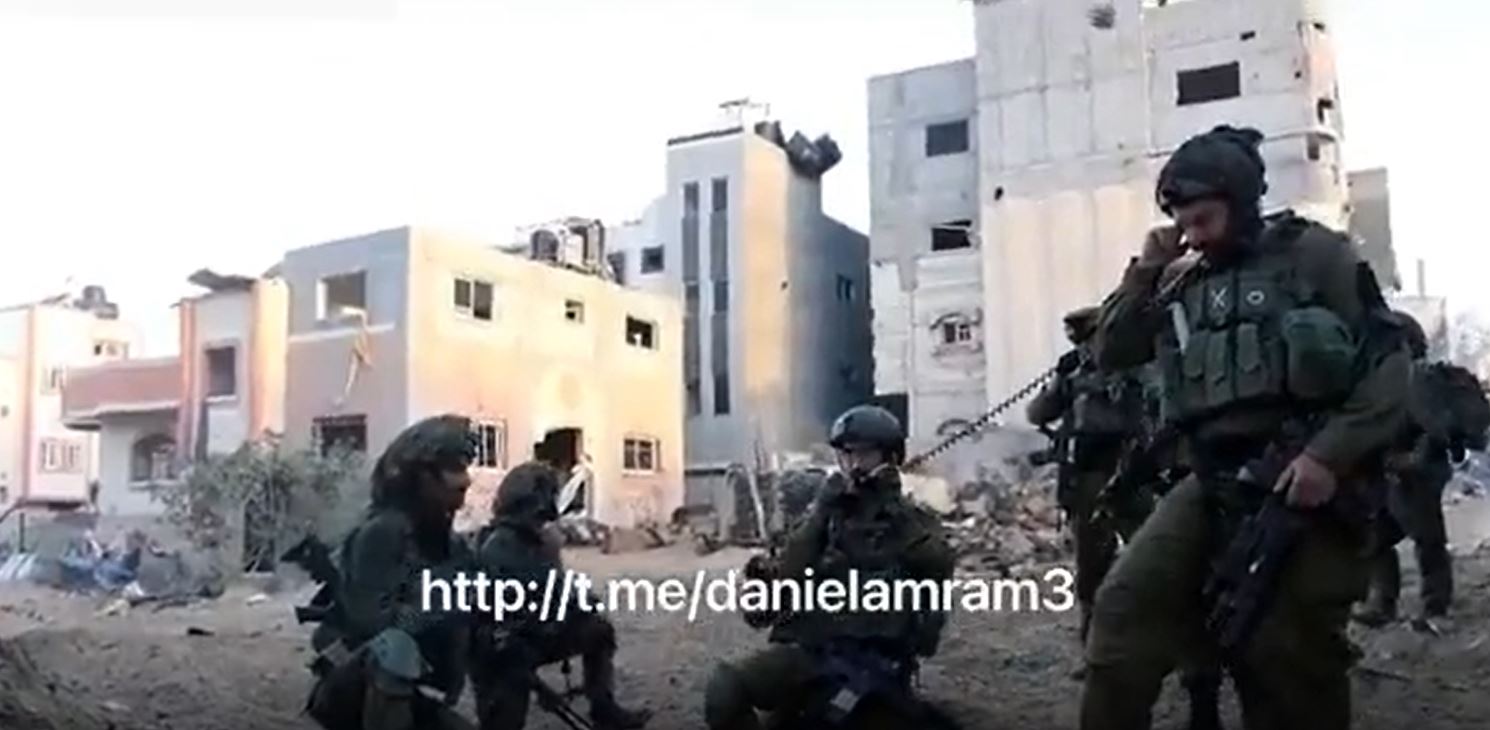 Video: An Israeli Major dedicated exploding of entire building in Gaza to his daughter 