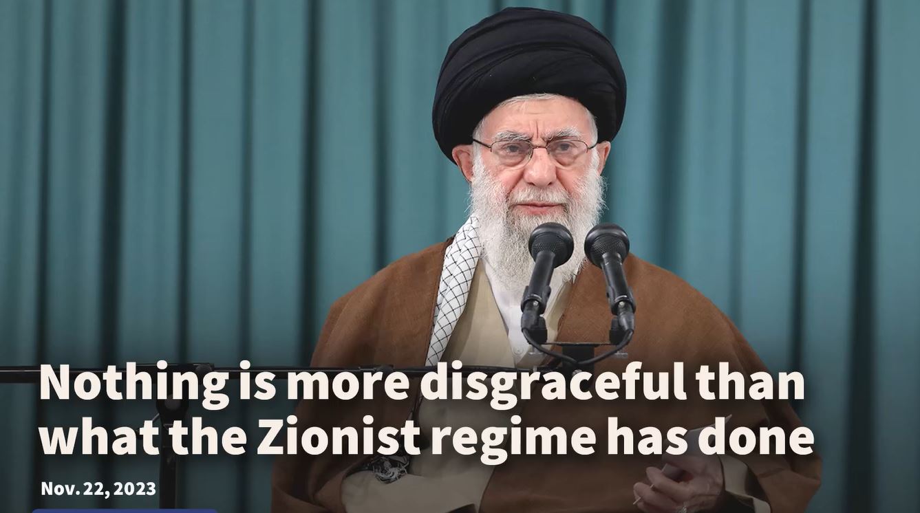Imam Khamenei: Nothing is more disgraceful than what Zionist regime has done / Video
