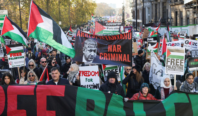 Thousands demonstrate in Ottawa, Canada for cease-fire in Gaza