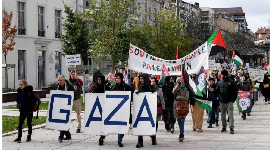فرنسا.. مسيرة تضامن مع غزّة في جزيرة ريونيون