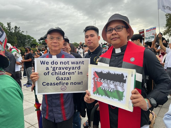 Filipinos take to streets to demand unconditional Gaza ceasefire (+Pic)