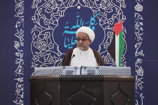 الشيخ صنقور: العالم احتفل مؤخراً بـ "يوم الطفل العالمي" لكّنه عجز عن حماية أطفال غزّة من المجازر والإبادة الإسرائيلية