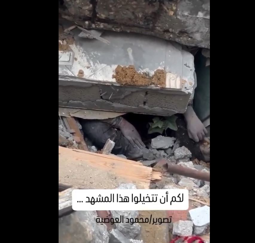 Video: Gaza lacking necessary civil defense equipment to point victims buried under rubble
