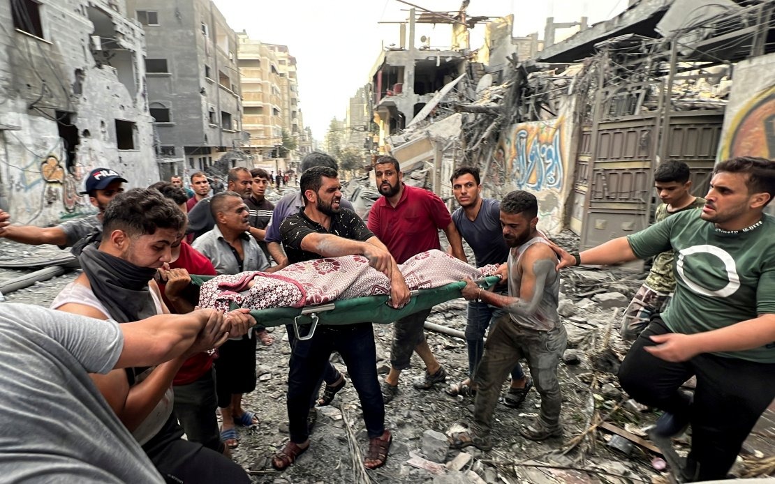 Gaza death toll from Israeli attacks now tops 15,000