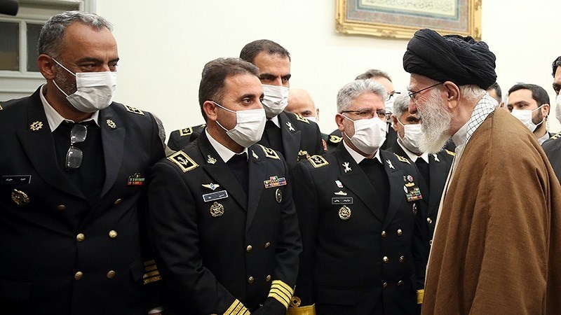 Hari AL, Komandan AL Militer Iran Bertemu Rahbar