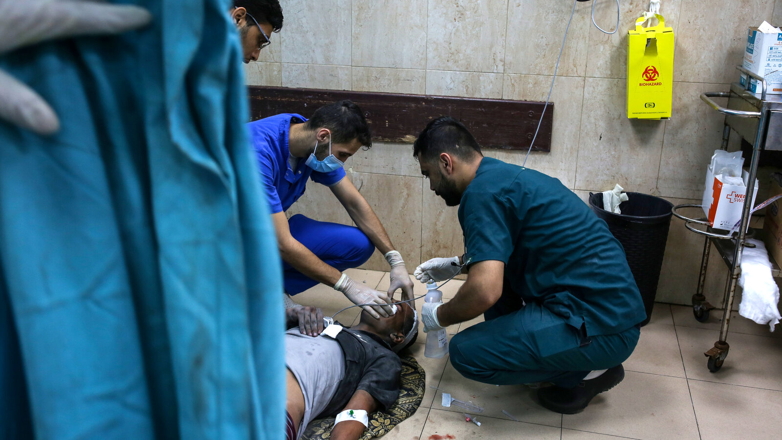 Gaza hospitals suffer from shortage of fuel
