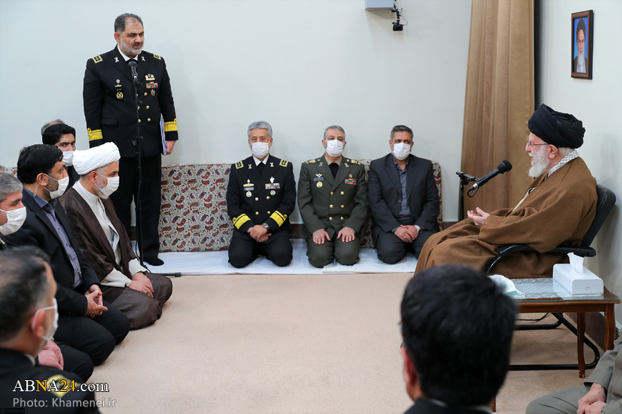 رهبر انقلاب: نیروی دریایی ارتش ظرفیت بزرگ نظام و کشور است 