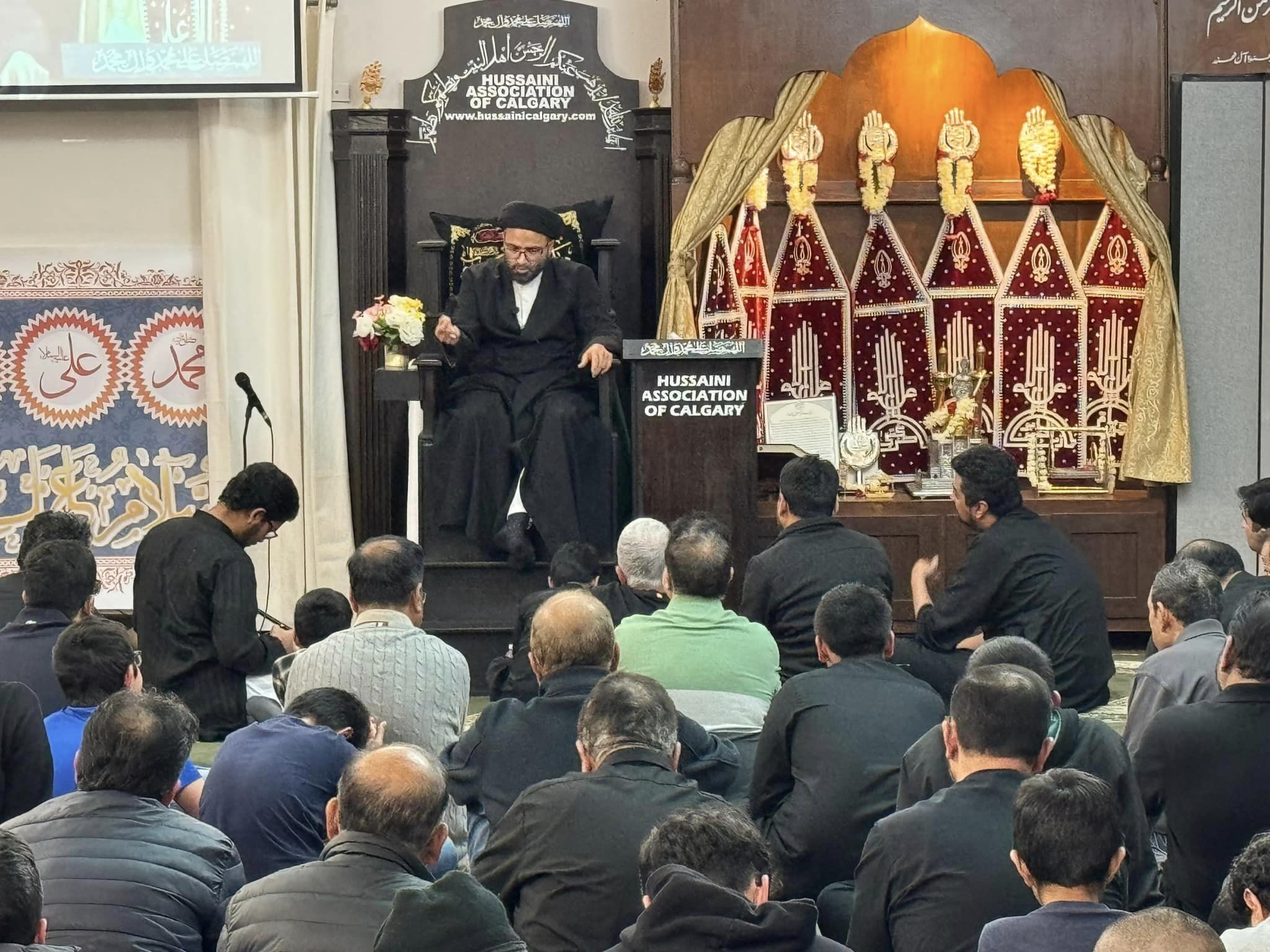 Martyrdom of Sayyida Fatima at Hussaini association of Calgary, Canada