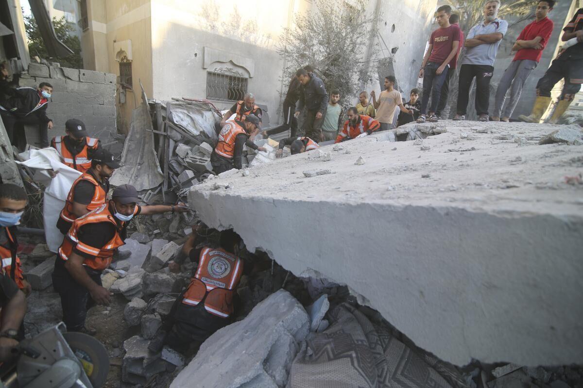 160 bodies recovered from under rubble in Gaza in the past 24 hours