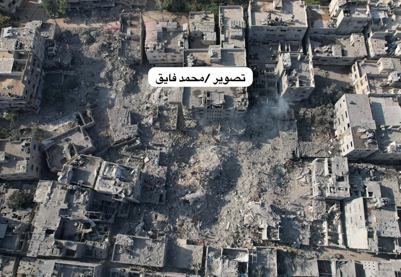 Video: Vast destruction in Bureij camp, Gaza Strip