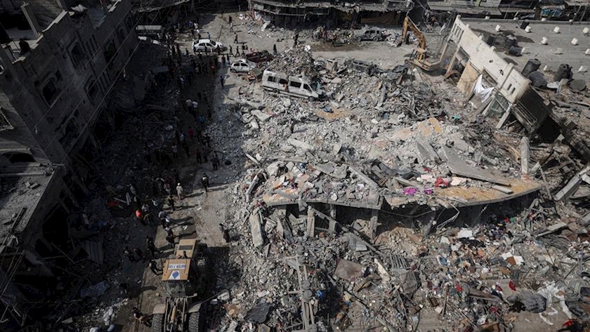 Zionists' phosphorus bombs target UNRWA school in Gaza