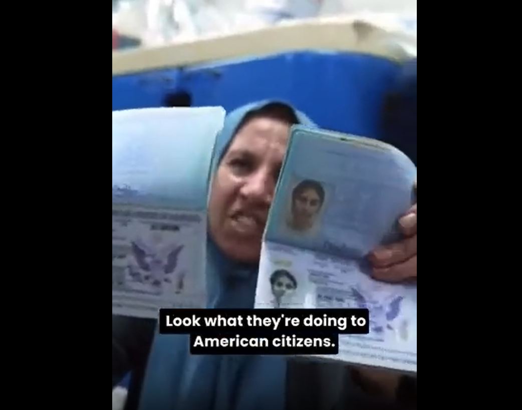Video: American citizens in Gaza under Israeli bombardment while traveling to Rafah 