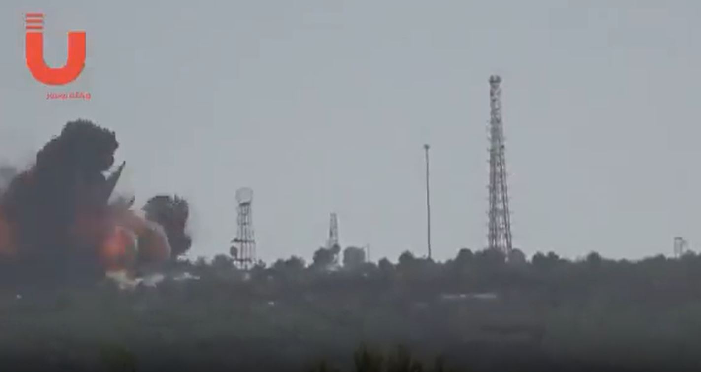 Video: Lebanese Hezbollah bombs Israeli military camp with rockets in Shebaa Farms, S Lebanon