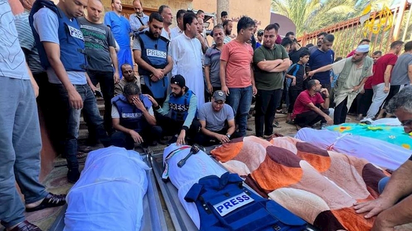 46 Palestinian journalist killed by Israeli regime