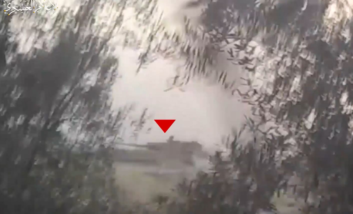 Scenes from clashes between Al-Qassam Brigades and Israeli enemy from zero point