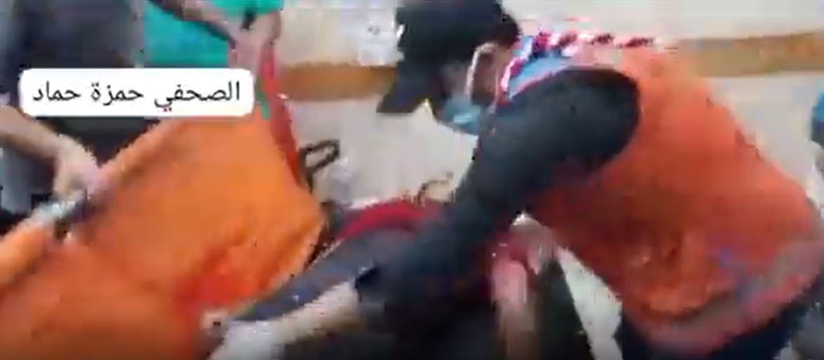 Graphic Video: Israel bombarding a school where thousands displaced Palestinians taking refuge