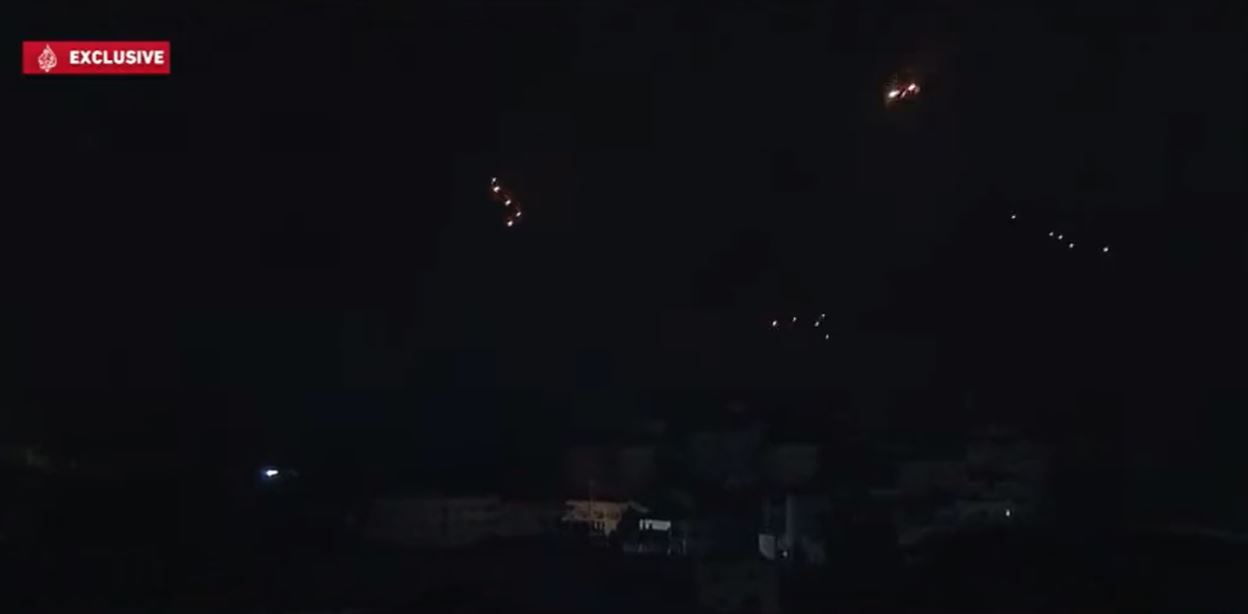 Video: Heavy Israeli targeting of Al Shate' refugee camp using white phosphorus bombs