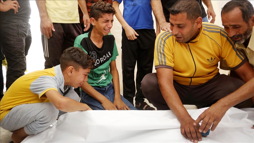 Palestinian death toll reached 9,500, including over 6,400 children and women