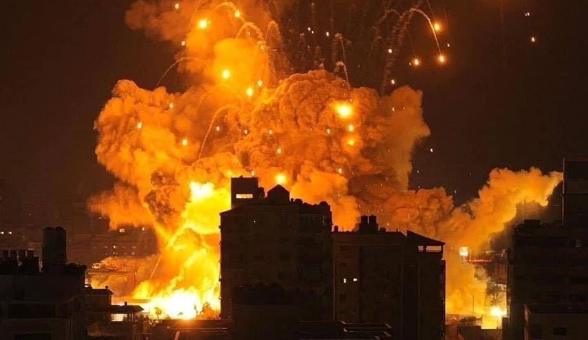 فیديو |استمرار الهجمات الوحشية الصهيونية على غزة
