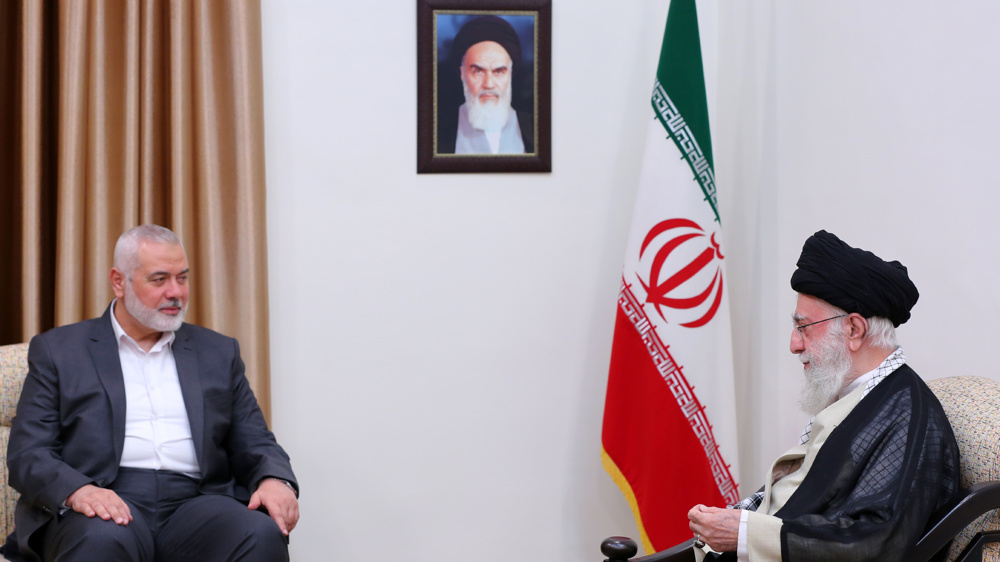 Senior Hamas official 'Haniyeh' met with Imam Khamenei in recent days