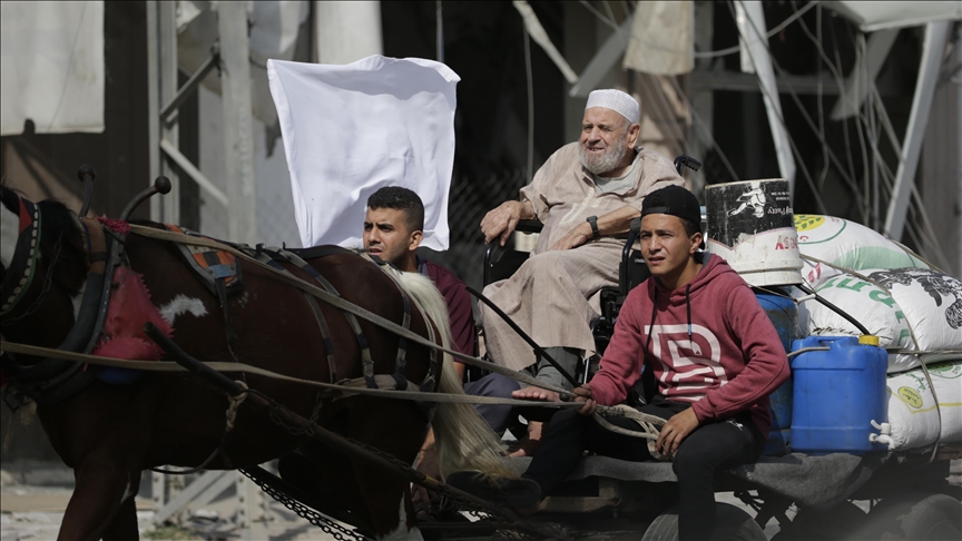 1.5M Palestinians displaced in Gaza Strip since Oct. 7: UN agency