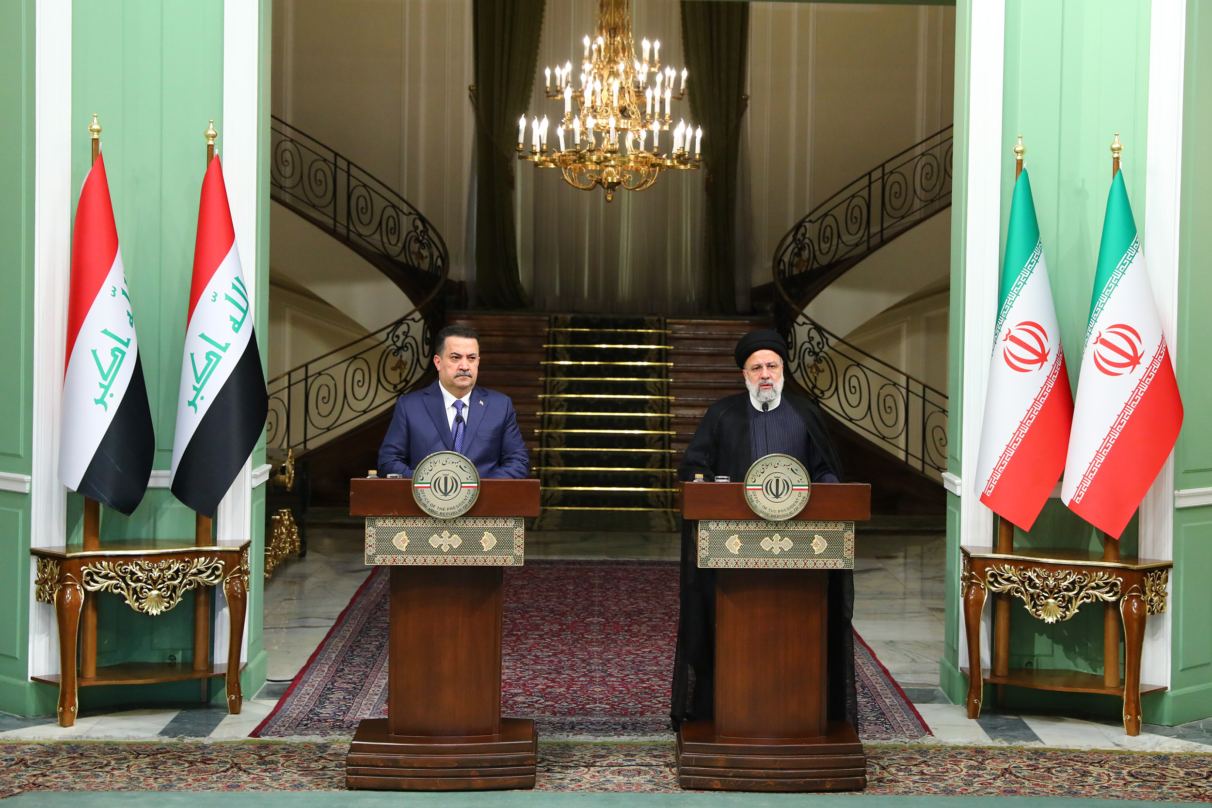 Pres. Raisi: Iran, Iraq share common stance on Palestine