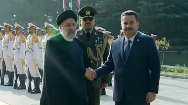 Presiden Raisi Sambut Kedatangan PM Irak di Teheran