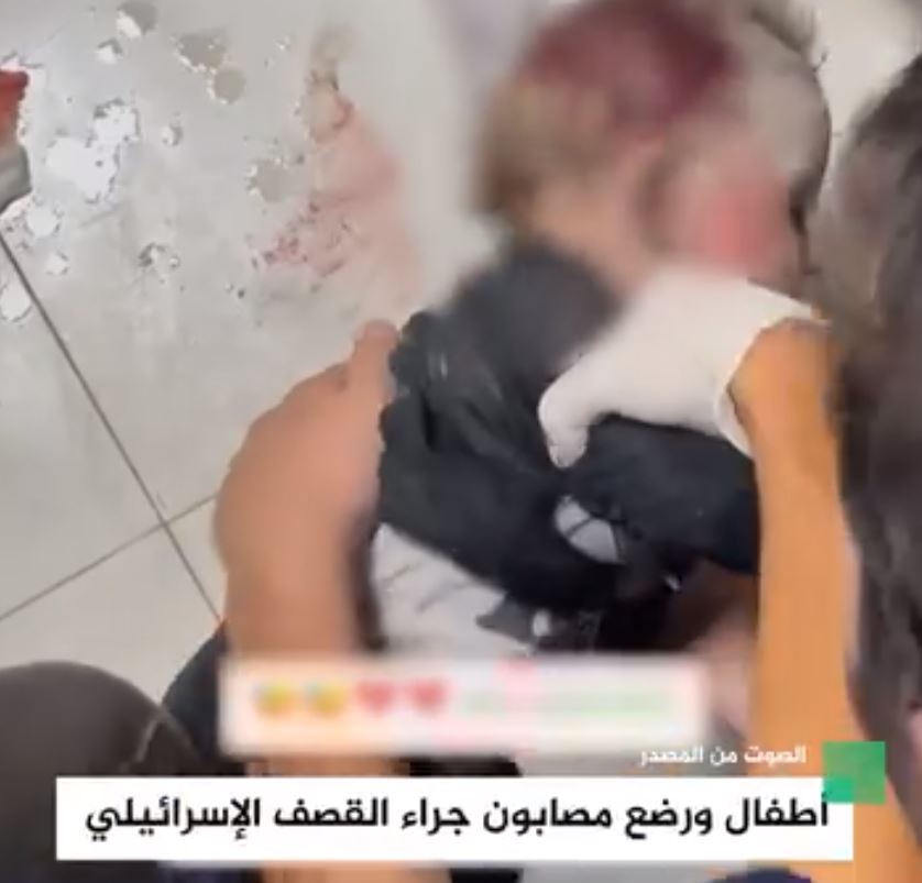 Video: Palestinian Children still under non-stop barbaric Israeli bombing on Gaza