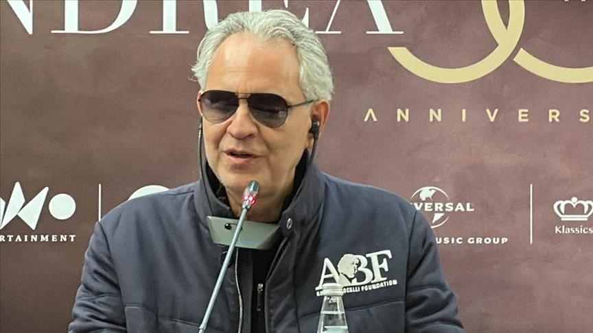 ‘I will use my voice, music for global peace': Legendary Italian tenor