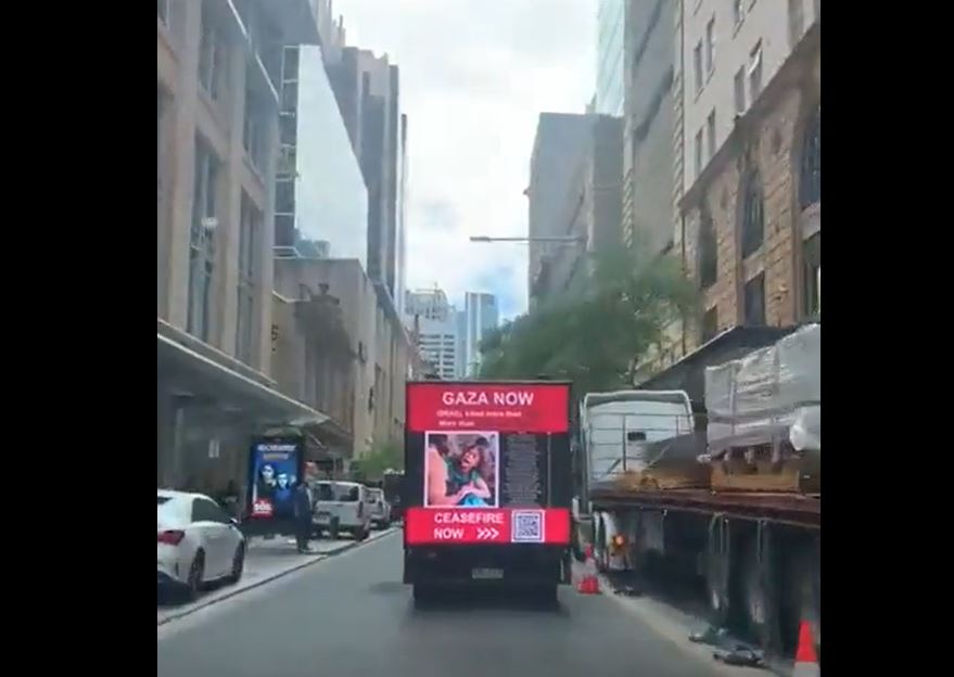 Video: Solidarity with Gaza in Sydney, Australia 