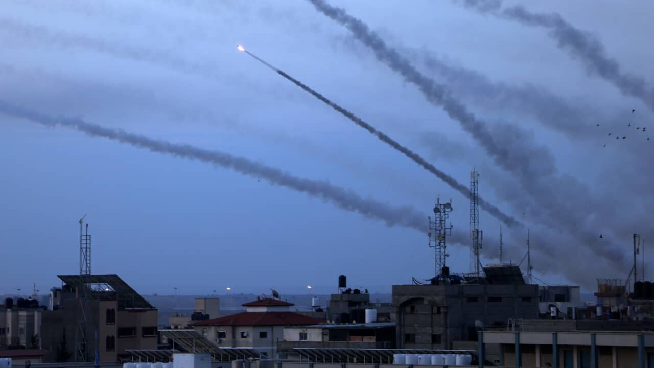 Missile attacks on Tel Aviv concurrent with Gallant's speech