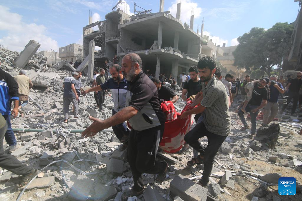 Palestinian death toll in Gaza rises to 10,328 including 4,237 children