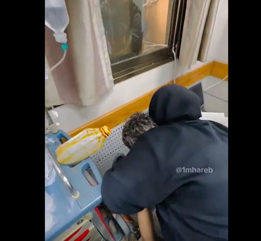 Video: Palestinian mother expresses joy over her son's survival from Israeli bombing in Gaza