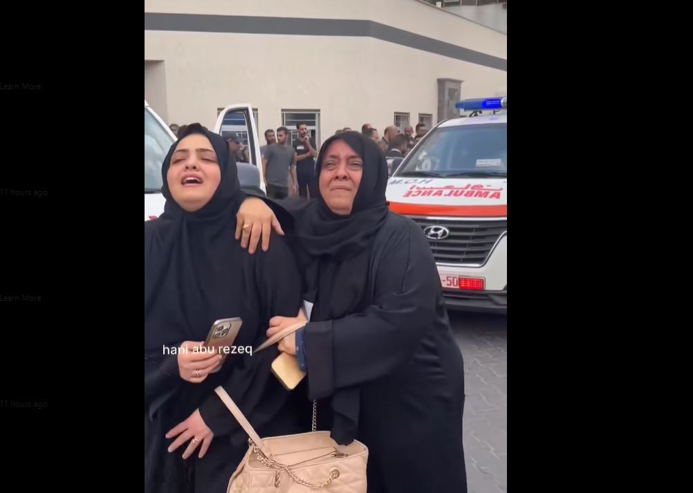 Video: A Palestinian mother tears over her beloved daughter killed in Israeli airstrike on Gaza
