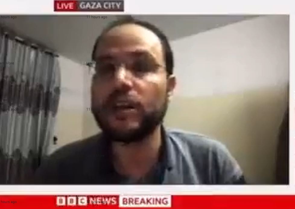 Watch strong speech by Palestinian professor to the BBC News exposes Israel's heinous crimes 