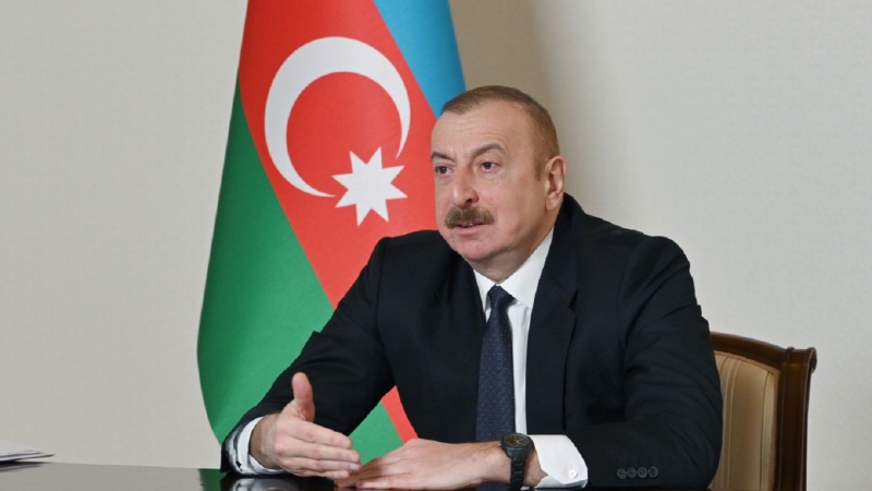 Aliyev duyurdu: Azerbaycan, İran üzerinden kara ve demir yolu inşa edecek