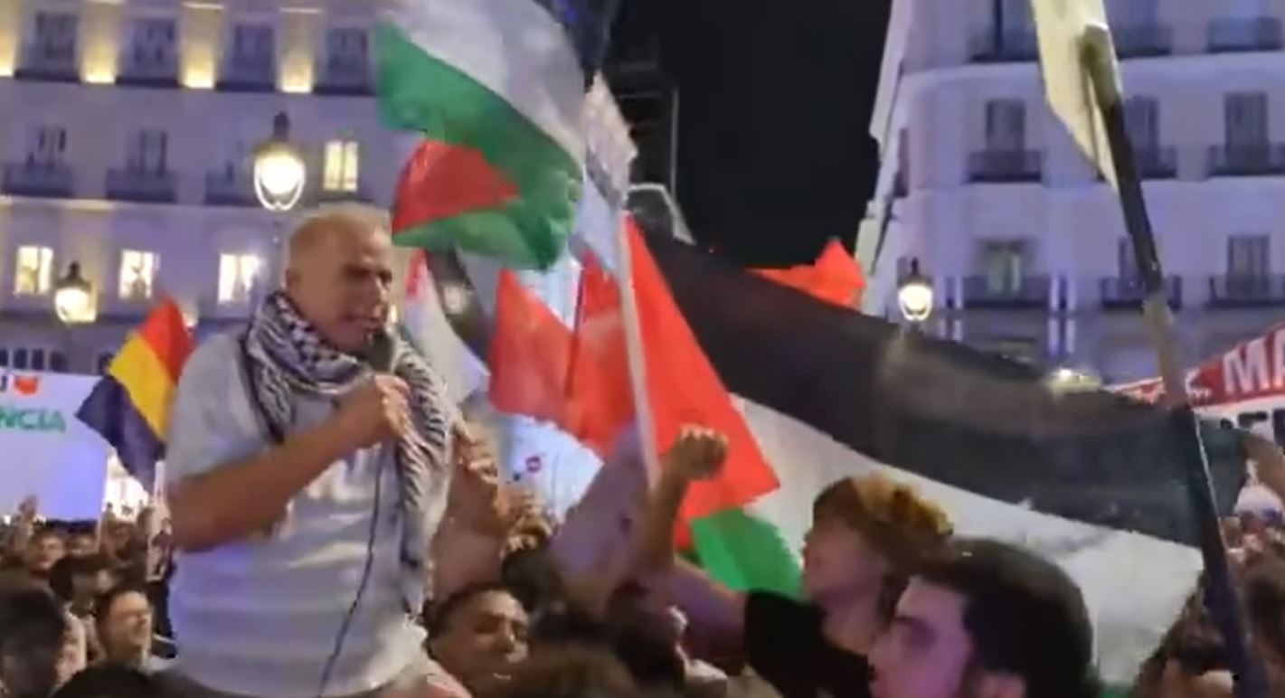 Video: A massive pro-Palestine demonstration in Madrid, Spain