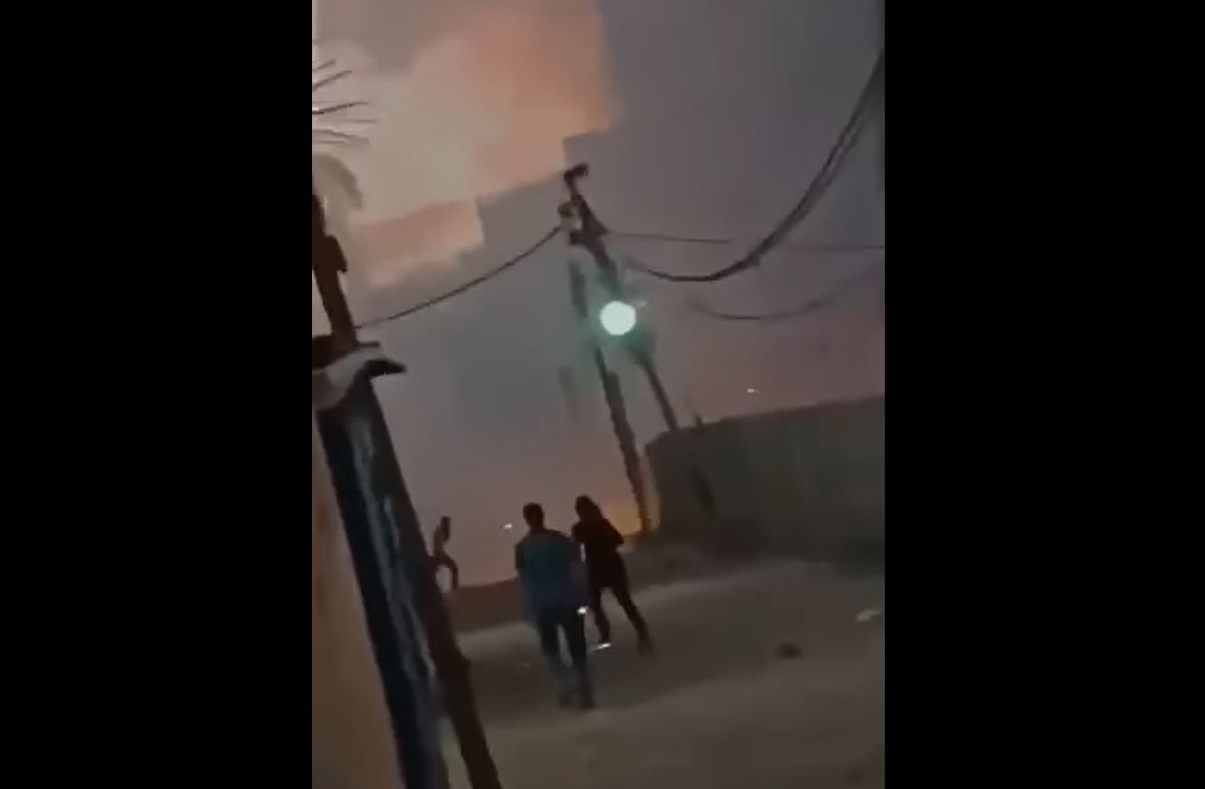 Footage documents moment Israeli air forces fired internationally prohibited white phosphorous bombs in Gaza