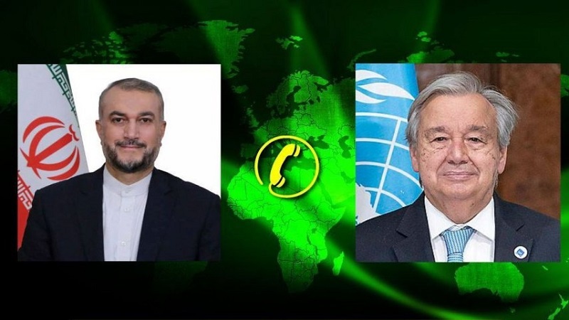Iran, colloquio telefonico tra Amir-Abdollahian e Guterres